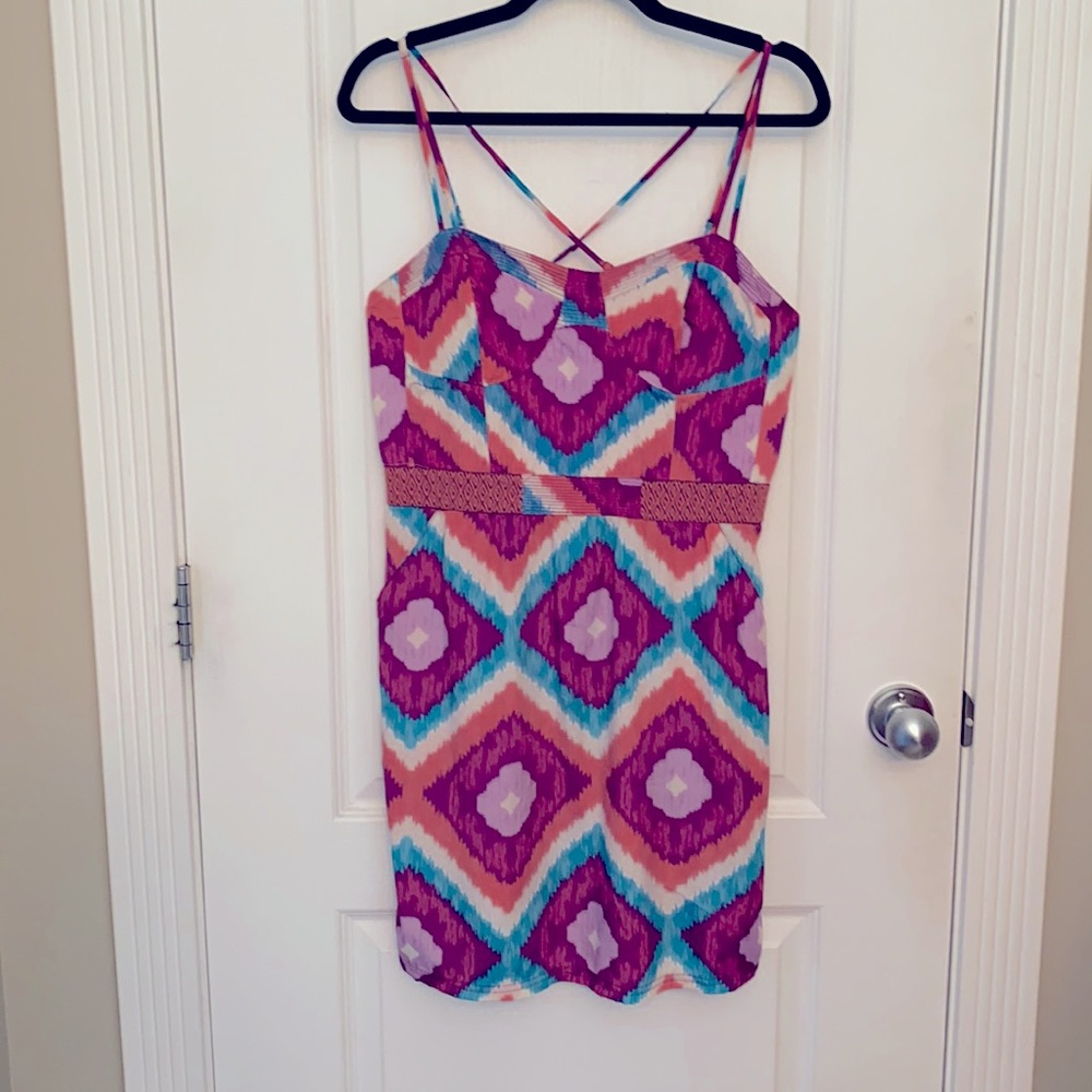 Colourful summer dress